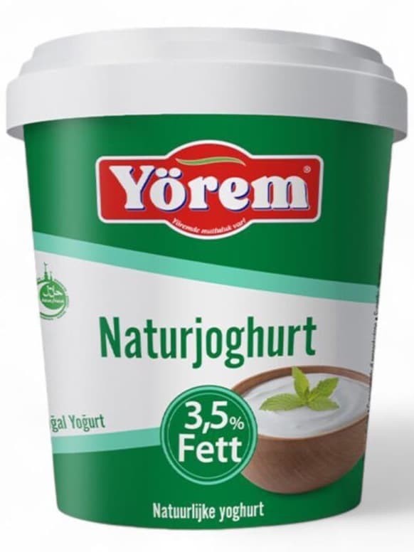 Naturlig Yoghurt 3,5% 1kg x 6 stk ✖ 6