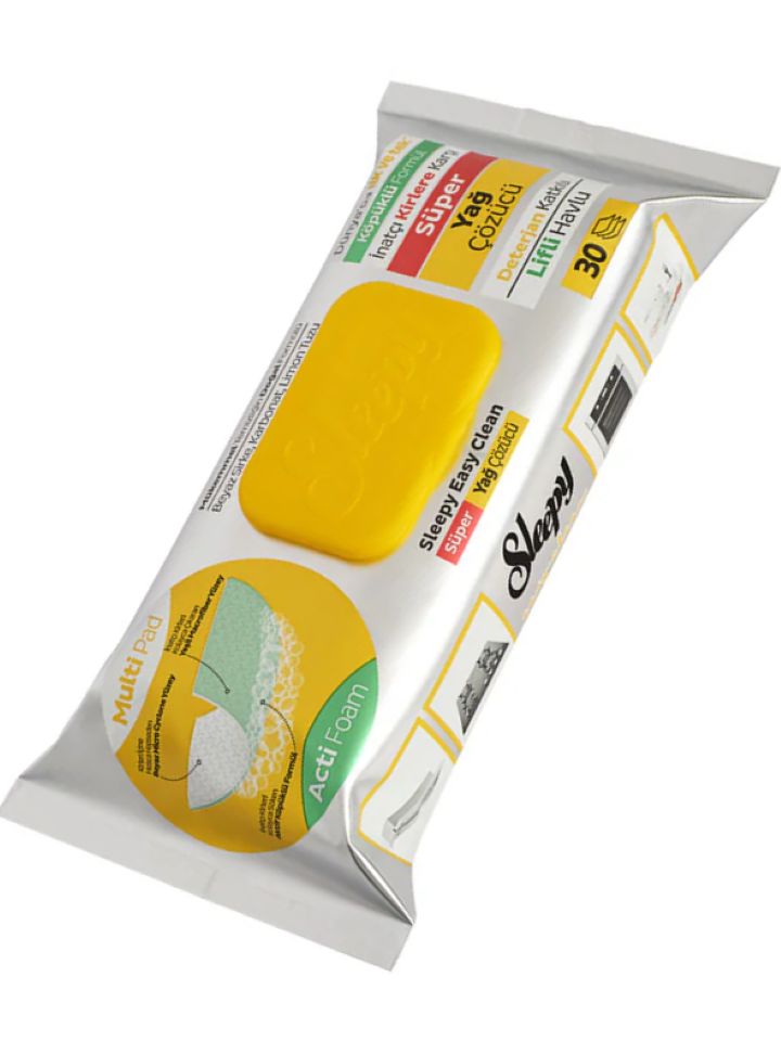 Easy Clean Våtservetter (Köksolja Borttagningsmedel) 30st ✖ 6