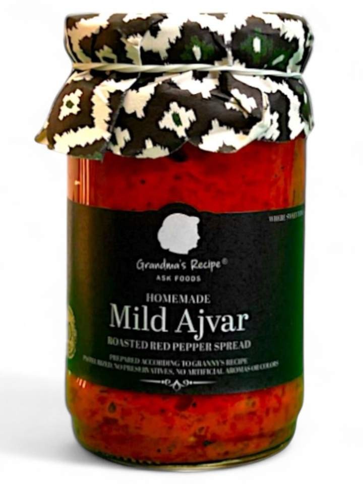 Hemgjord Ajvar Mild 300g ✖ 12