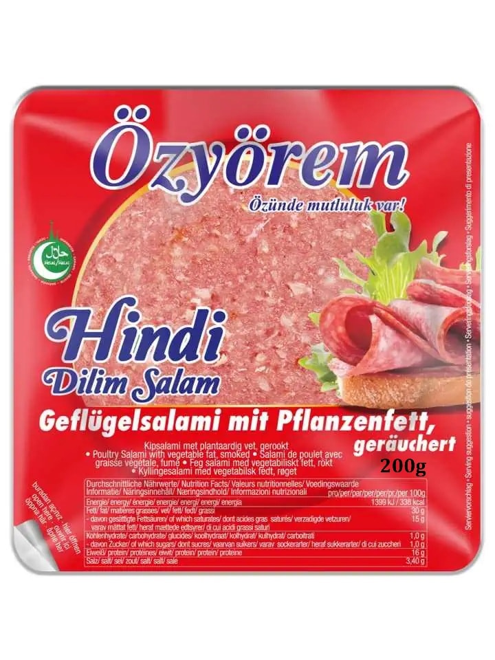 Kalkonsalami i Skivor 200g ✖ 10