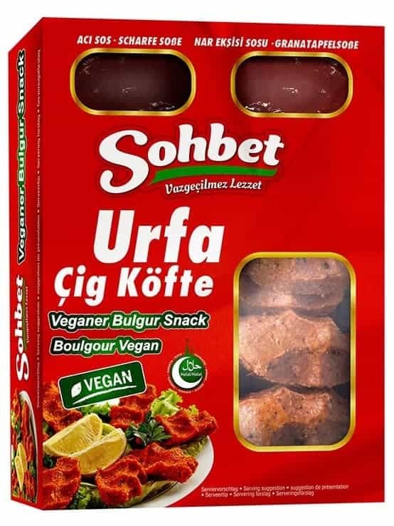 Veganska Bulgur Biffar (Urfa-stil Cigkofte) 340g ✖ 8