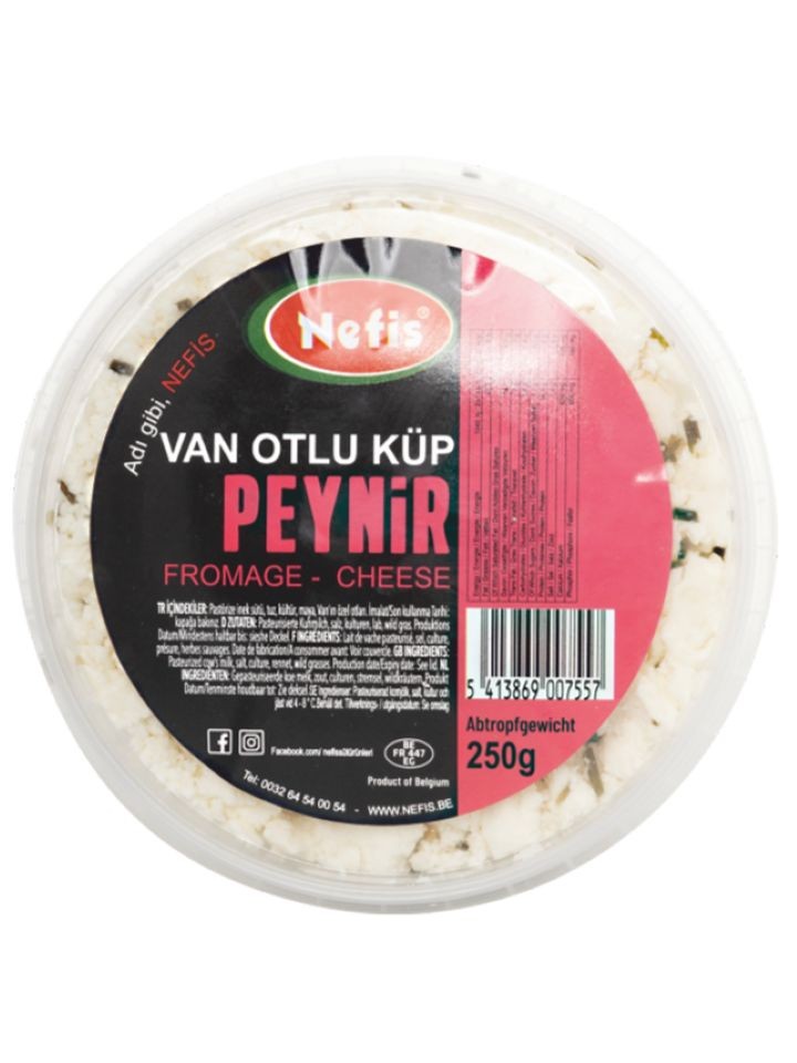 Tärnad ost med örter i Van-stil 450g ✖ 12