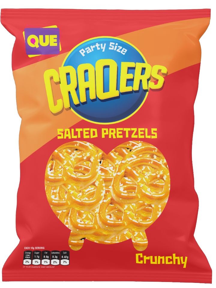 Saltade Pretzelkex 250g ✖ 12