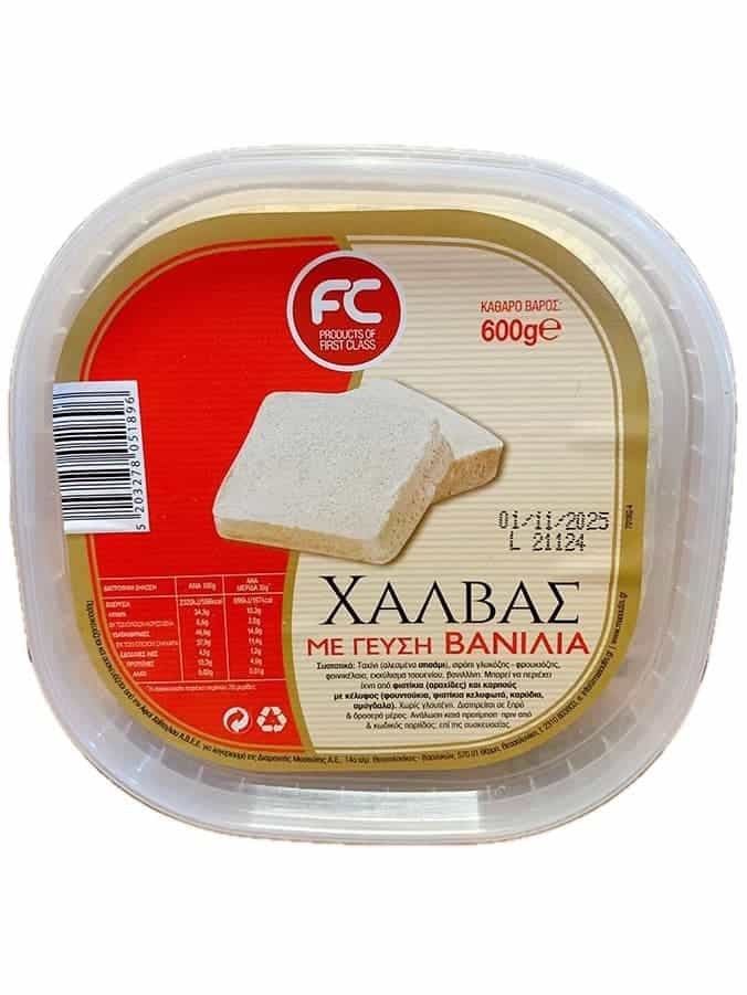 Sesamhalva med Vanilj 600g ✖ 12