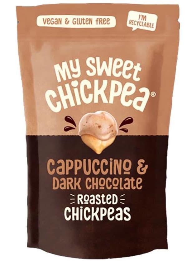 Cappuccino Mörk Choklad - Rostade Kikärtor 100g ✖ 6
