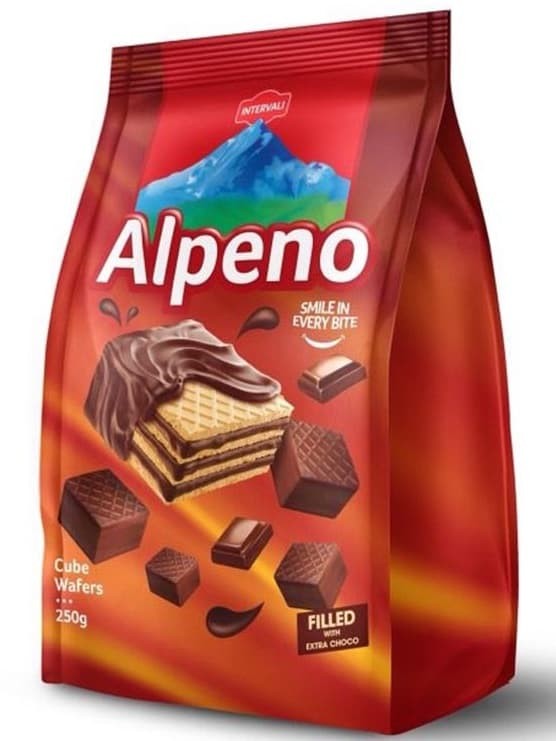 Chokladfyllda Wafers 250g ✖ 12