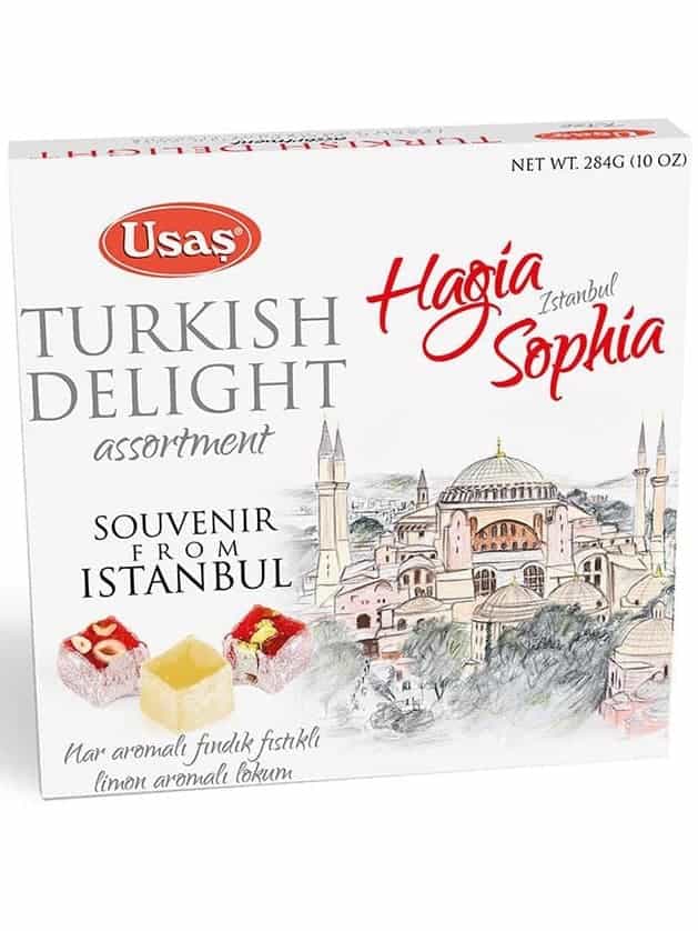 Turkish Delight - Pomegranate, Hazelnut, Pistachio, Lemon Flavored 284g