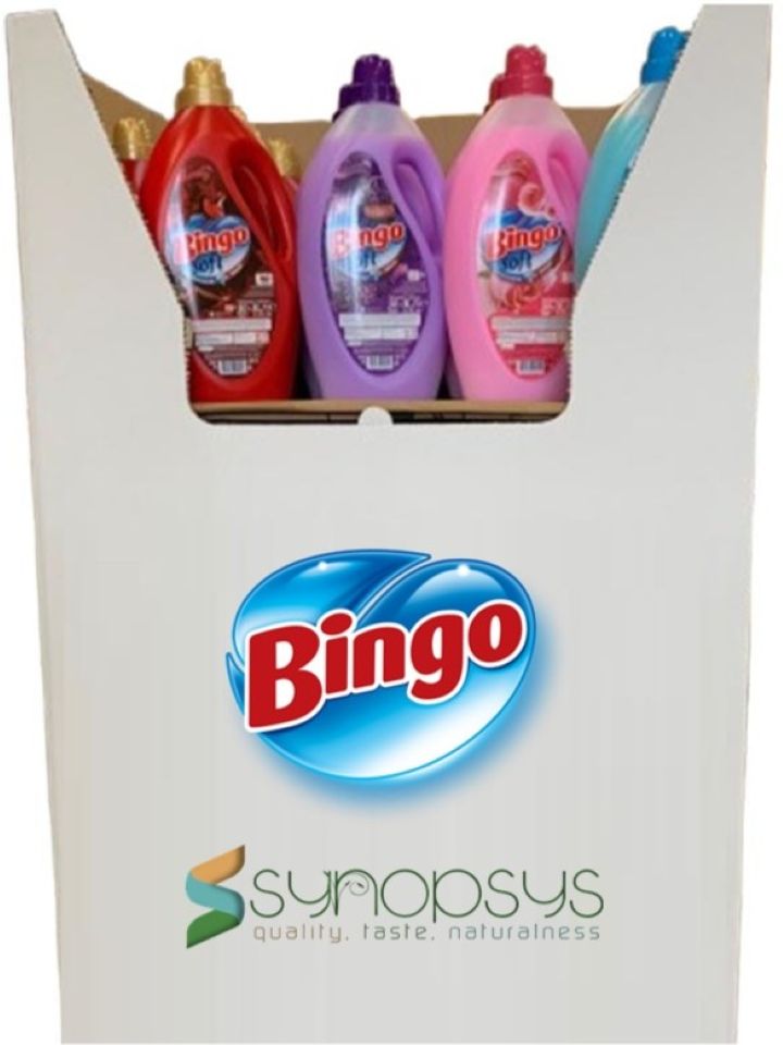 Soft Fabric Softener Standard Expo Pallet 3L (6 Varieties x 2 Cartons x 6 pcs)  ✖ 72