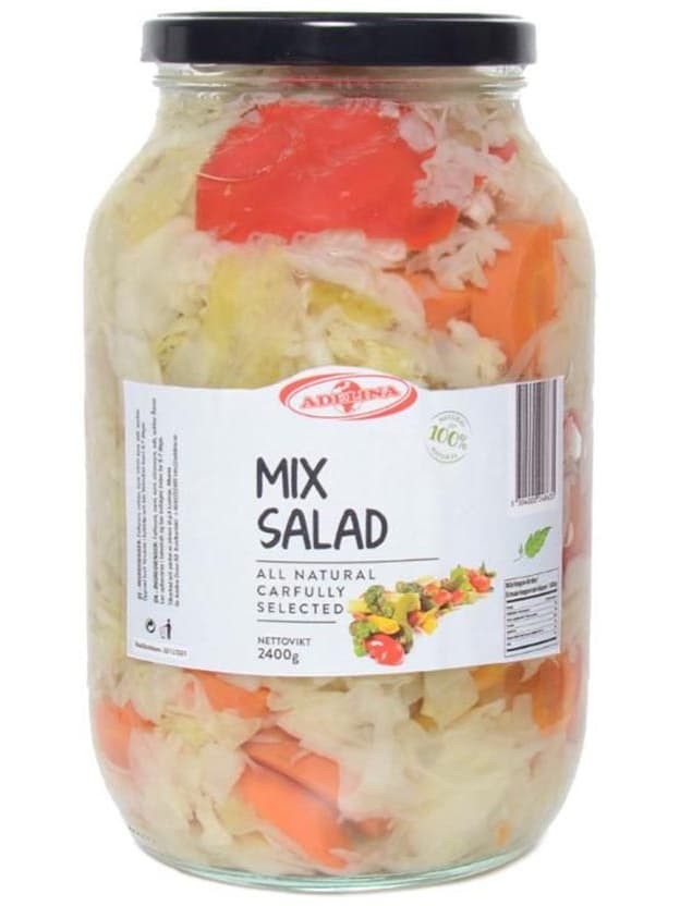 Blandad Turshisallad 2400g ✖ 6