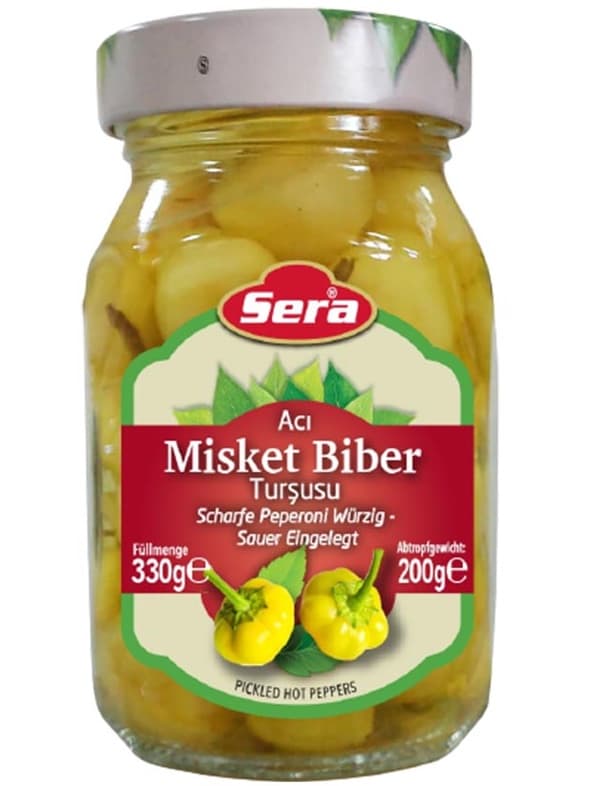 Spicy Round Feferoni Peppers 720ml