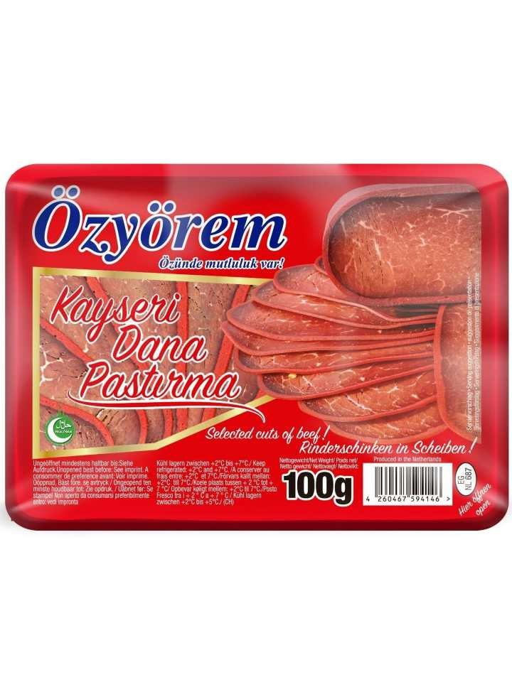 Kayseri Nötkött Pastirma 100g ✖ 15