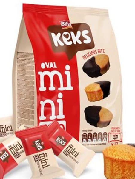 Oval Mini Kaka Naturell & Kakao ✖ 16