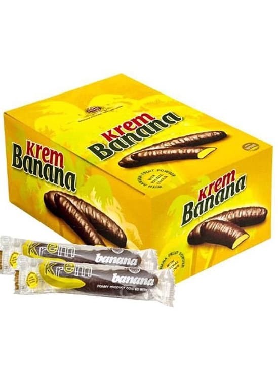 Kräm Banan - Chokladöverdragen 544g ✖ 10