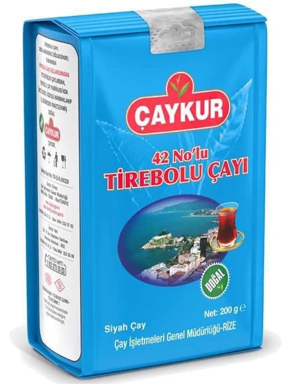 Caykur Tirebolu Naturligt Svart Te 100g ✖ 18