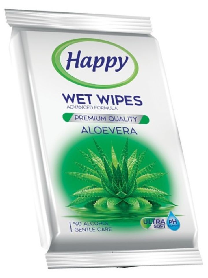 Våt Servetter Aloevera Doft 10pack ✖ 30