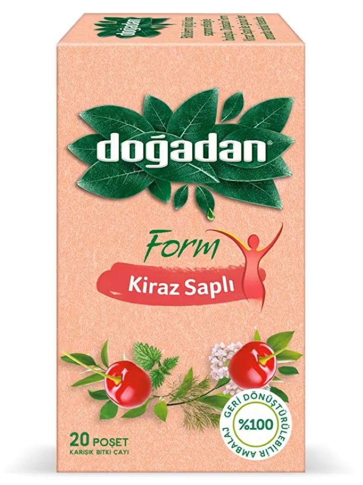 Form Te med Kirsebærstilk (20 Tebreve)