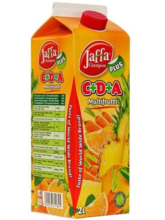 C+D+A Multivitamin Fruktdryck 2L ✖ 6