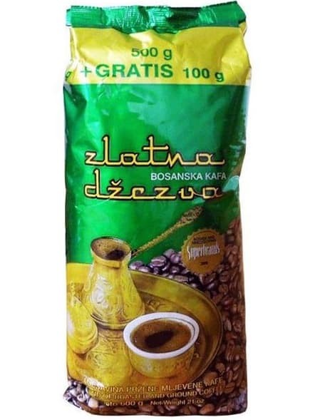 Bosniskt Malet Kaffe 500g (+ 100g Gratis) ✖ 10