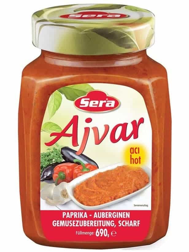 Ajvar Stark (Red Pepper & Eggplant Spread) 720ml ✖ 12
