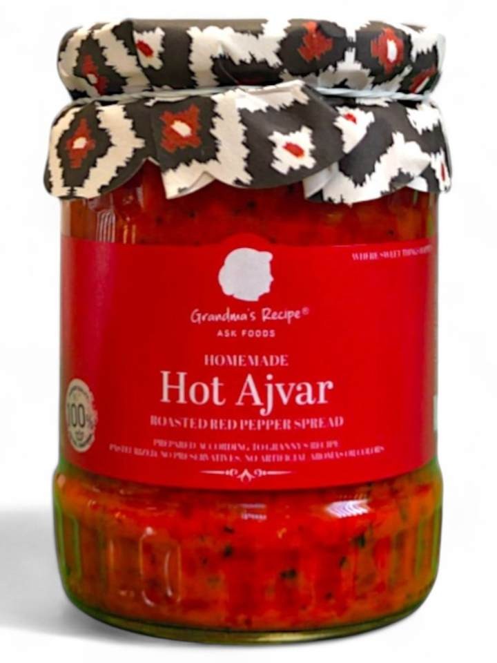 Hemgjord Ajvar Stark 550g ✖ 6
