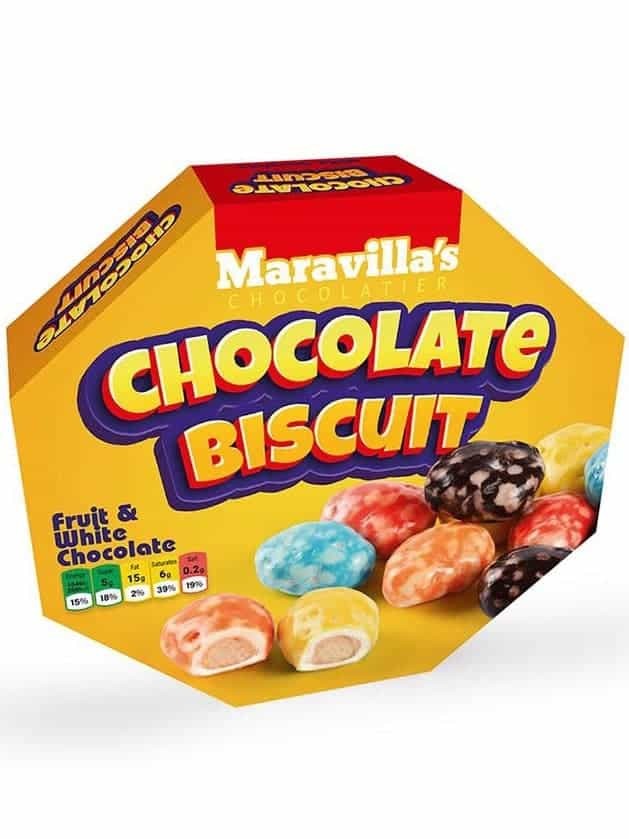 Blandad Smaksatt Vit Chokladdragé 142g ✖ 20