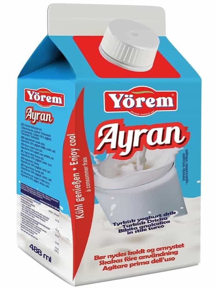 Ayran Yoghurtdryck 488ml ✖ 12