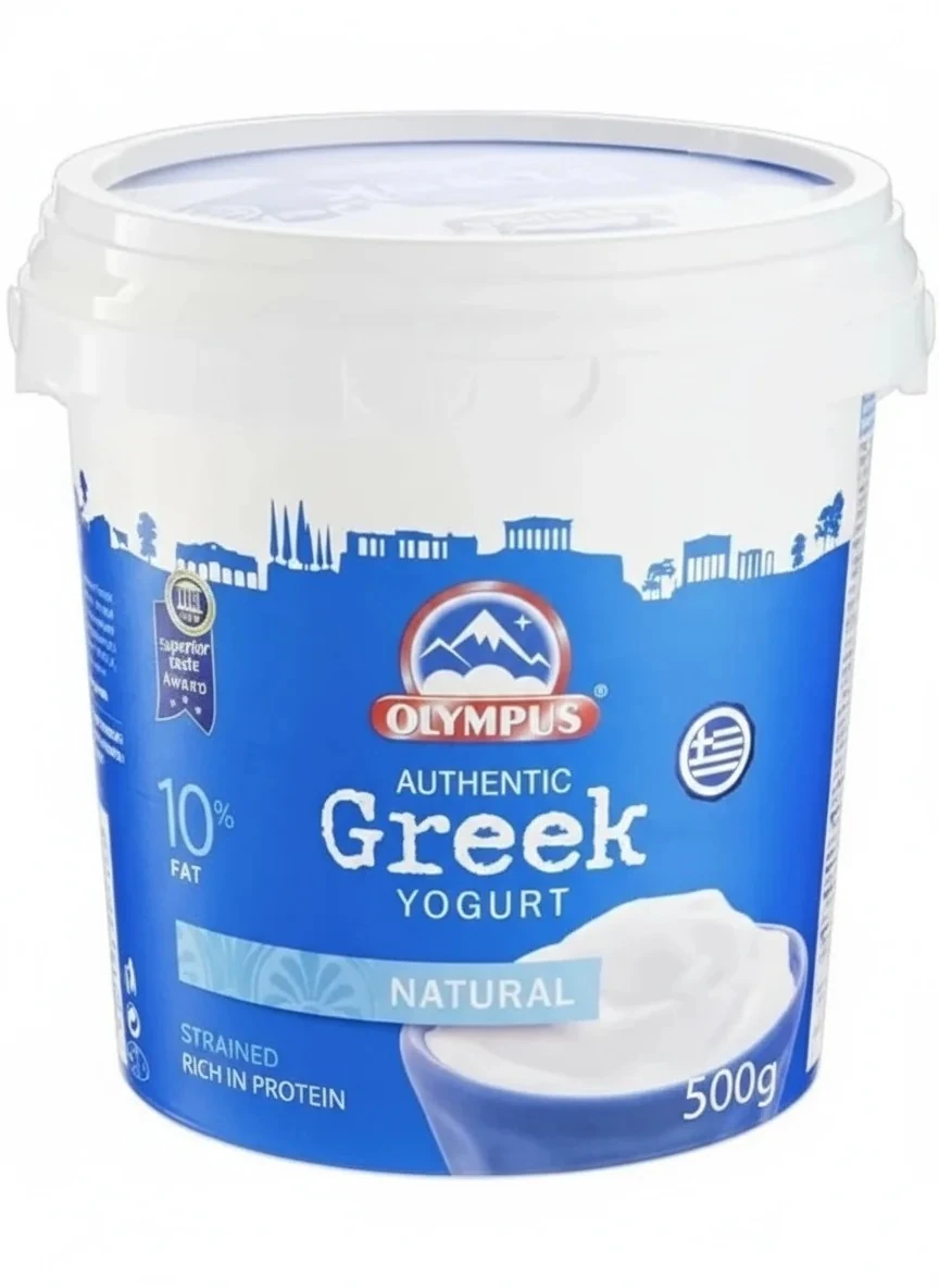 Autentisk Naturlig Grekisk Yoghurt 10% Fett 500g _(1 pk/6)