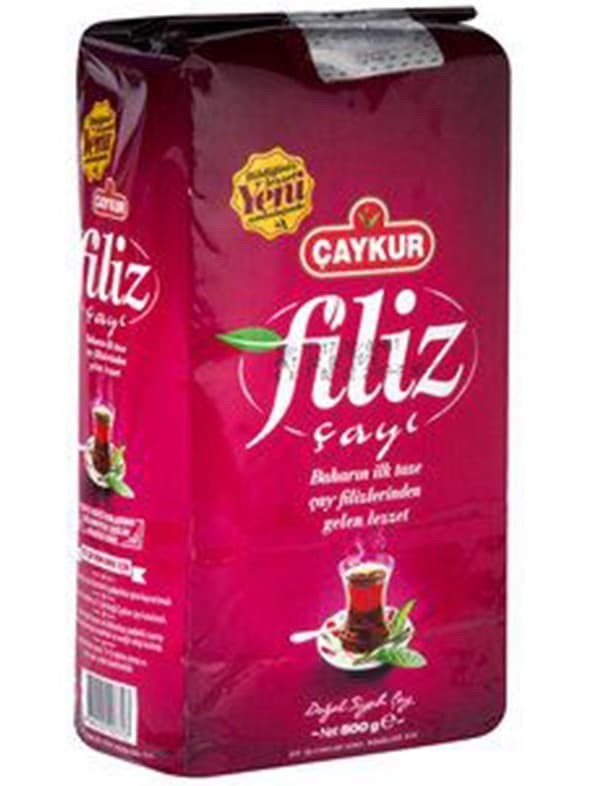 Caykur Filiz (Unga Te blad) Naturligt Svart Te 1000g ✖ 10