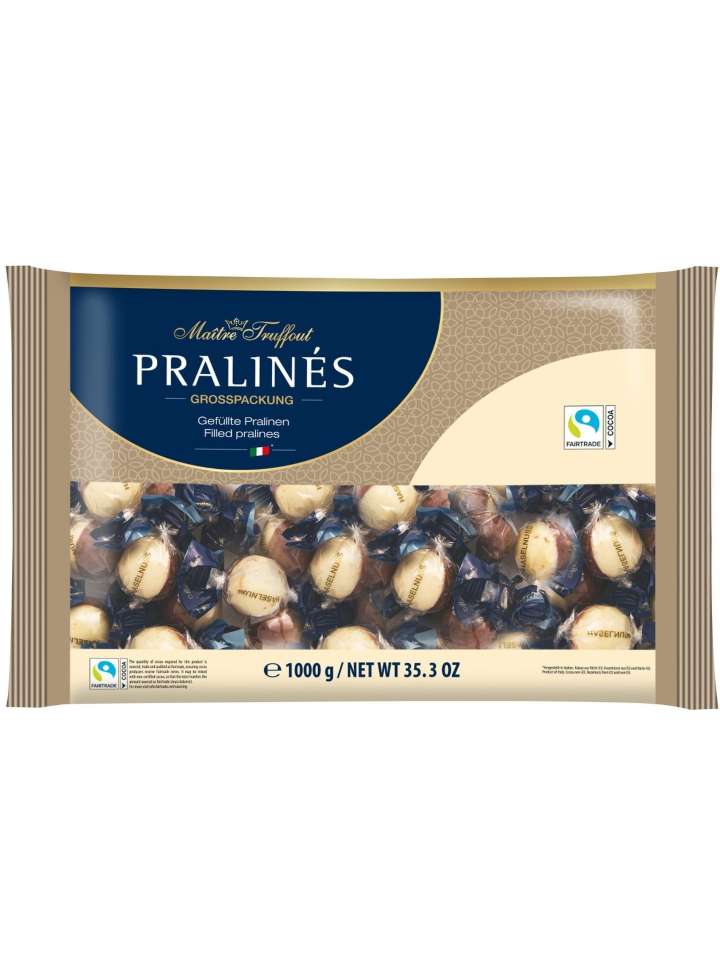 Duo Pralines with Hazelnut Cream 1kg