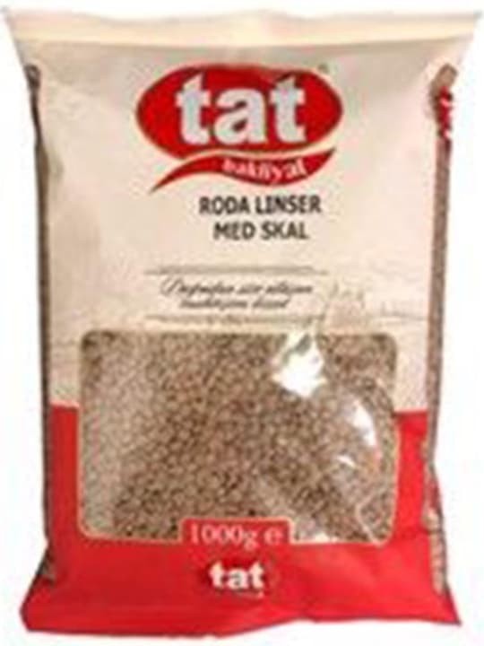 Röda Linser med Skal 1kg ✖ 15