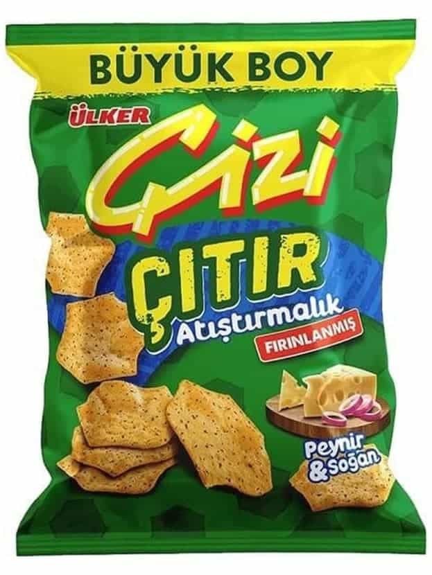 Cizi Biscuits with Cheese and Onion 80g ✖ 14