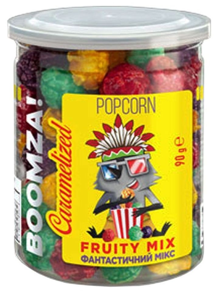 Karamelliserad popcorn fantastisk mix 90g ✖ 12