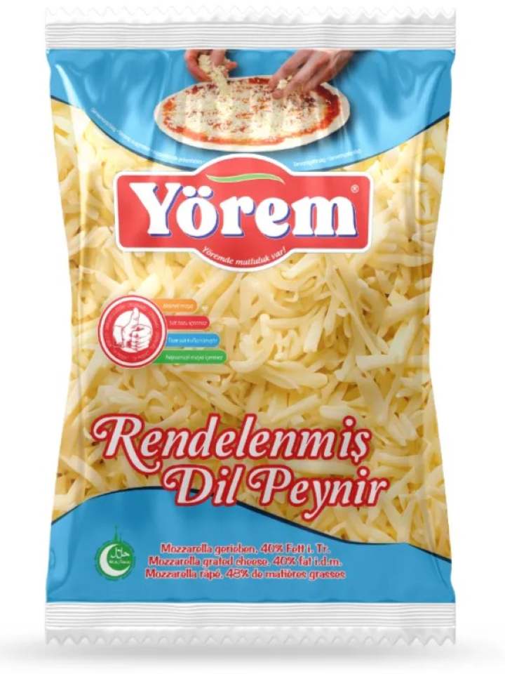 Riven Mozzarellaost 200g _(1 pk/10)