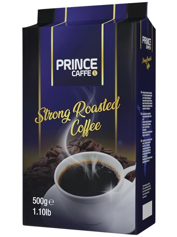 PRINCE Starkt Rostad Kaffe 500g ✖ 12