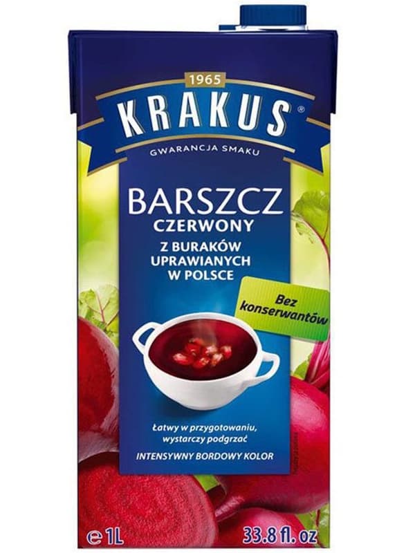 Röd Borsjtj 1L ✖ 8