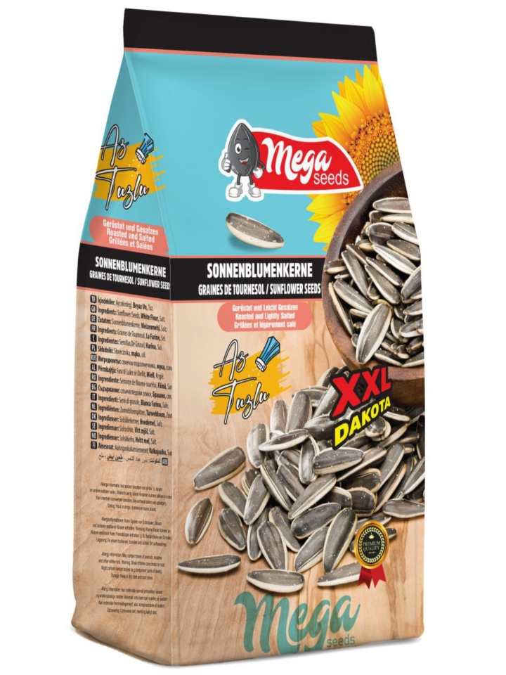 Dakota Solrosfrön - Lätt Saltad Quadro 250g _(1 pk/16)