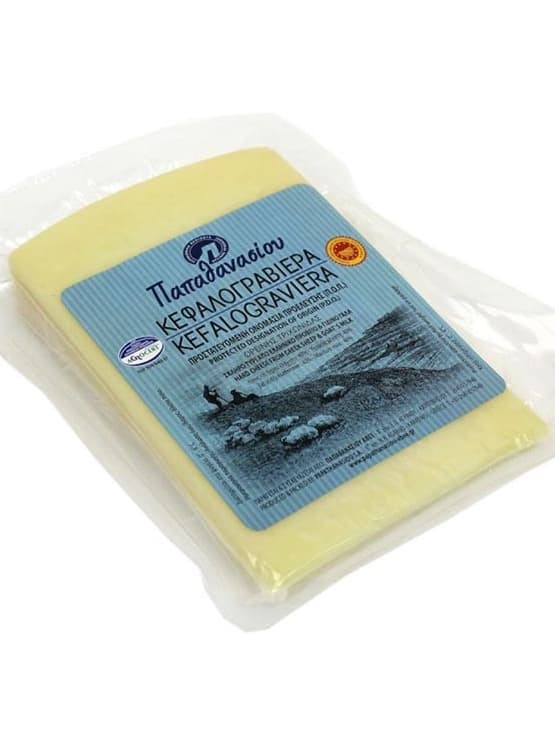 KefaloGraviera Ost (Får- och Getmjölk) Papathanasiou 200g ✖ 12