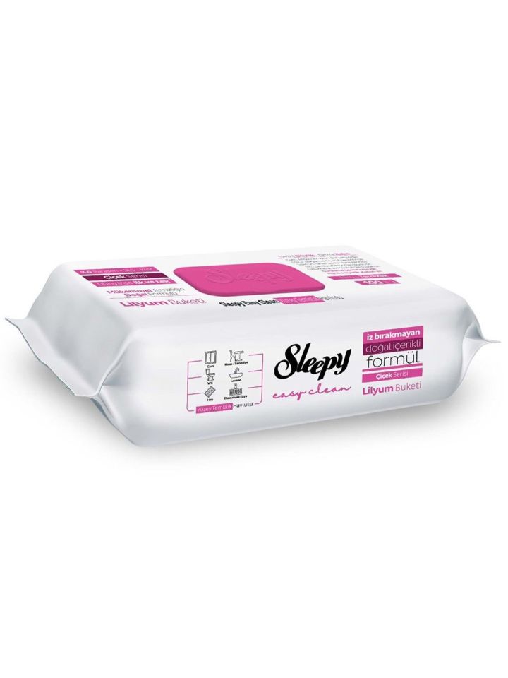 Easy Clean Våtservetter (Lilium Bouquet) 100 st ✖ 6