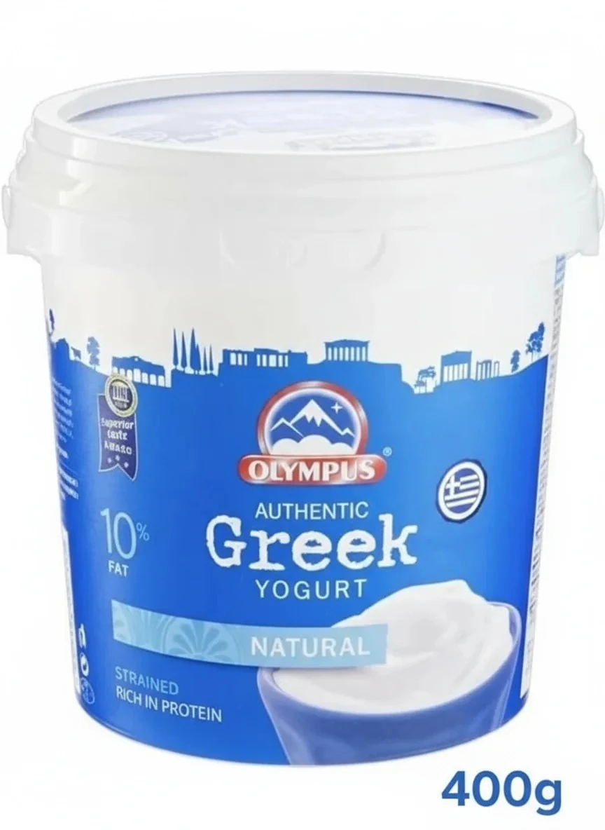 Autentisk Naturlig Grekisk Yoghurt 10% Fett 400g _(1 pk/6)