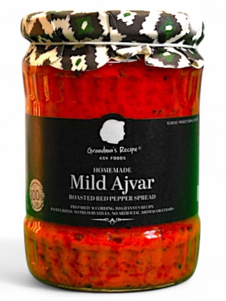 Hemgjord Ajvar Mild 550g ✖ 6