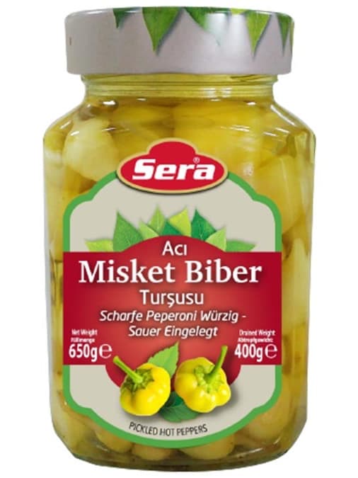 Spicy Round Feferoni Peppers 350ml