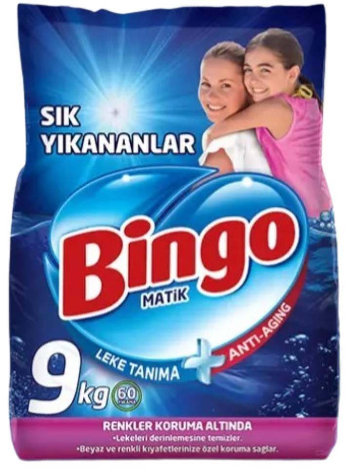 Tvättmedel (För ofta tvättad) 9kg *1