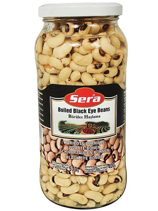 Kokta Svartögda Bönor i Glasburk 580ml ✖ 12