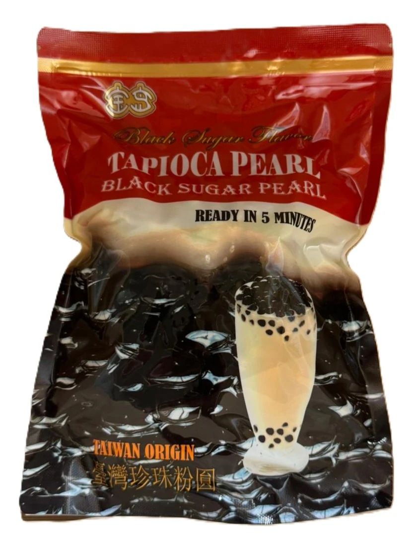 Tapiokapärlor Svart 500g _(1pk/24)