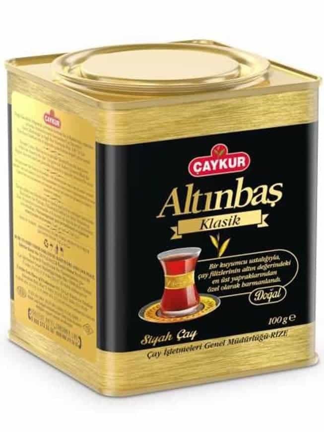 Altinbas Klassiskt Naturligt Svart Te 100g ✖ 32