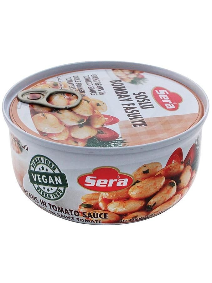 Färdigmat Stora Vita Bönor i Tomatsås 320g ✖ 12