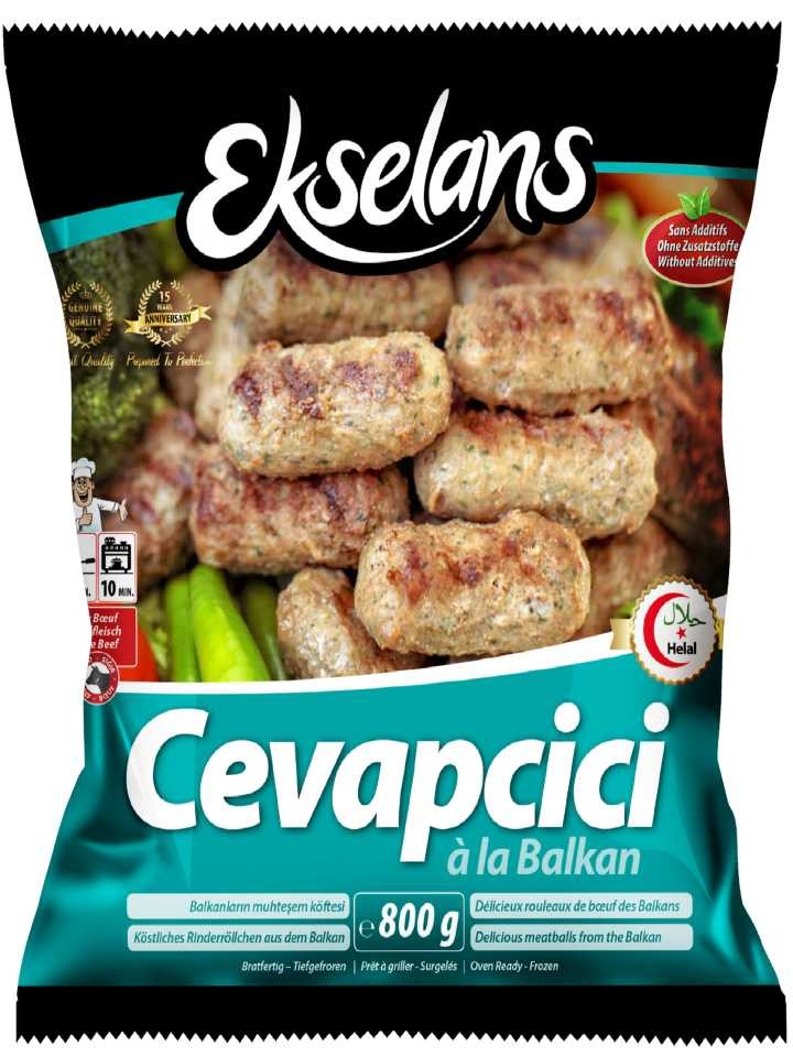Cavapcici Balkan Biff Köttbulle 800g ✖ 9