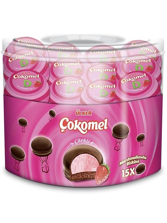 Cokomel Marshmallow med Jordgubb 15-pack 180g _(1 pk/6)