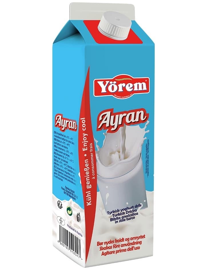 Ayran Yoghurtdryck 1000ml ✖ 12