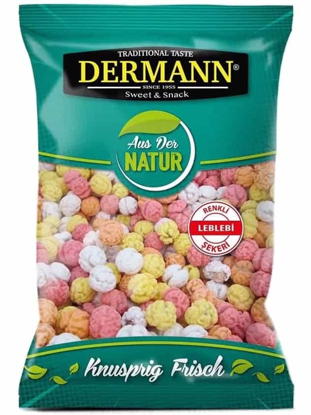 Färgglada Sockeröverdragna Kikärtor 200g ✖ 24